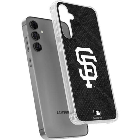 MLB San Francisco Giants Dark Wash Galaxy S24 Plus Clear Case